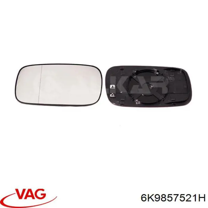 6K9857521H VAG Дзеркальний елемент лівий