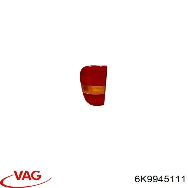 Ліхтар задній лівий VAG 6K9945111 ціна, від 41.94 USD