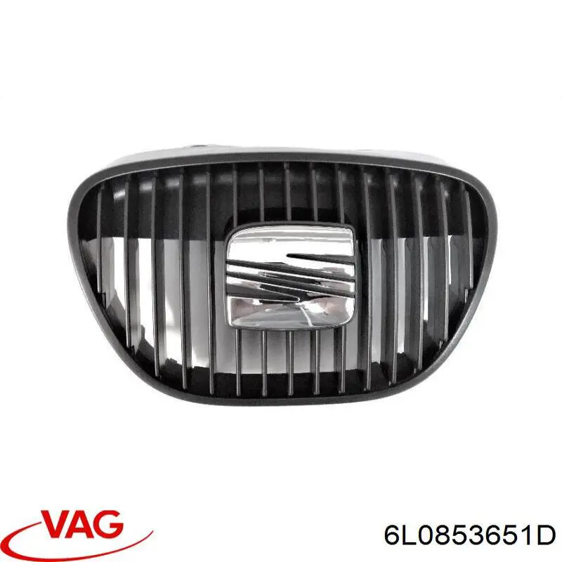 Облицювання радіатора VAG 6L0853651D ціна, від 15.39 USD