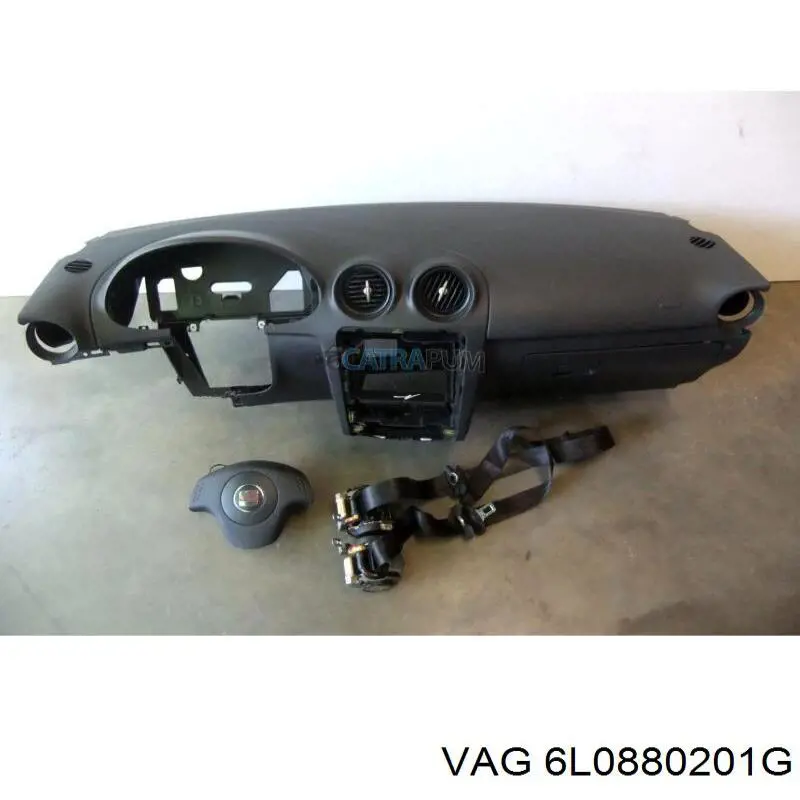 Подушка безпеки, водійська, AIRBAG 6L0880201G VAG