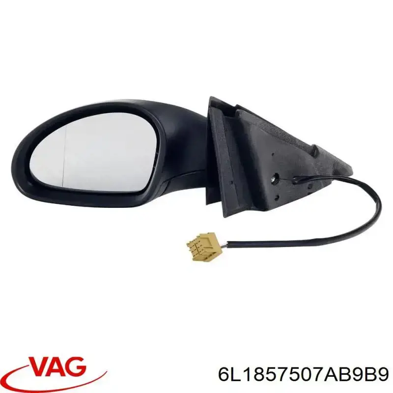 Скло дзеркала заднього виду, лівого VAG 6L1857507AB9B9 ціна, від 10.03 USD