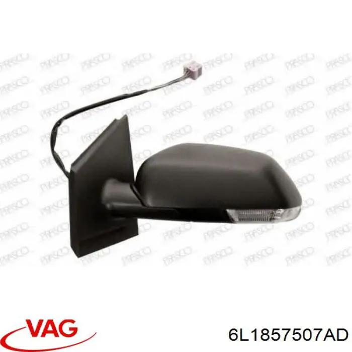 Ліве бічне дзеркало VAG 6L1857507F01C ціна, від 42.47 USD