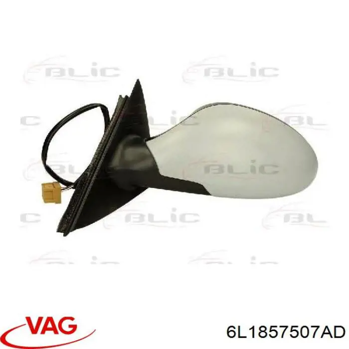 Ліве бокове дзеркало 6L1857507F01C VAG