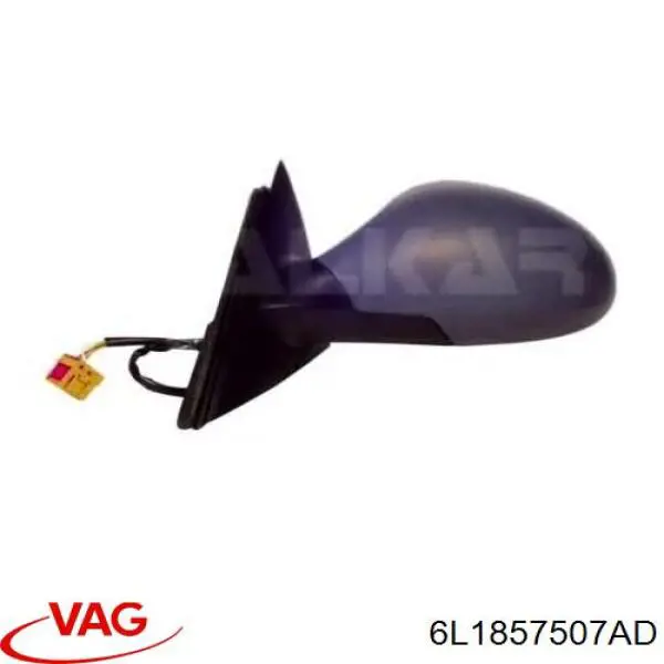Дзеркало ліве VAG 6L1857507F01C