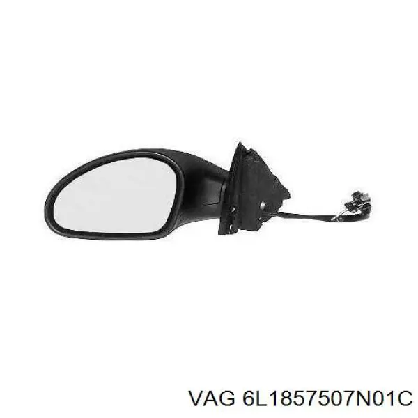 Ліве бічне дзеркало VAG 6L1857507N01C ціна, від 32.43 USD