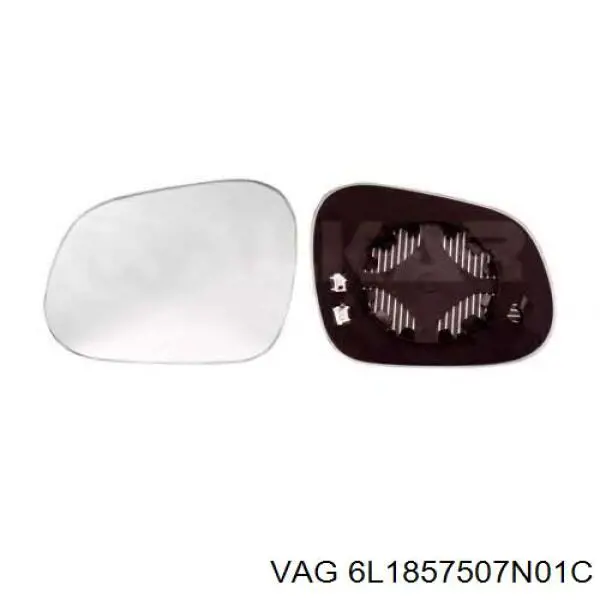 Купити 6L1857507N01C VAG Бічне дзеркало заднього виду ліве