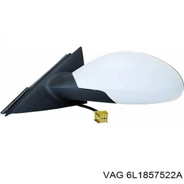 Дзеркальний елемент дзеркала заднього виду, правого VAG 5P8857522A