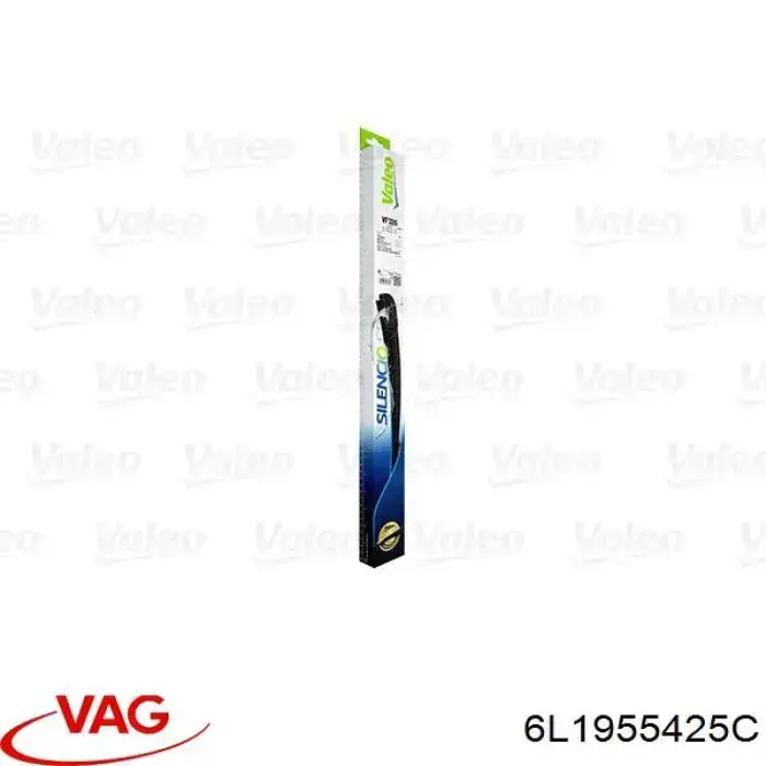 Щітка-двірник лобового скла, водійська VAG 6L1955425C ціна, від 22.87 USD