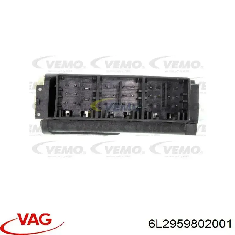 Купити 6L2959802001 VAG Двигун склопідіймача двері передньої, лівої