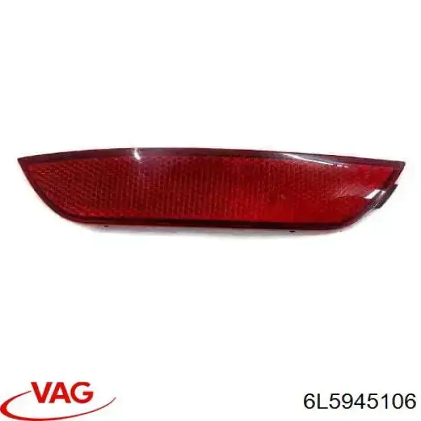 Правий катафот бампера VAG 6L5945106 ціна, від 22.76 USD