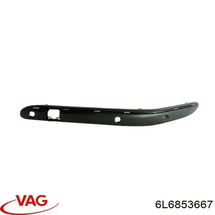 Купити 6L6853667 VAG Решітка переднього бампера, центральна