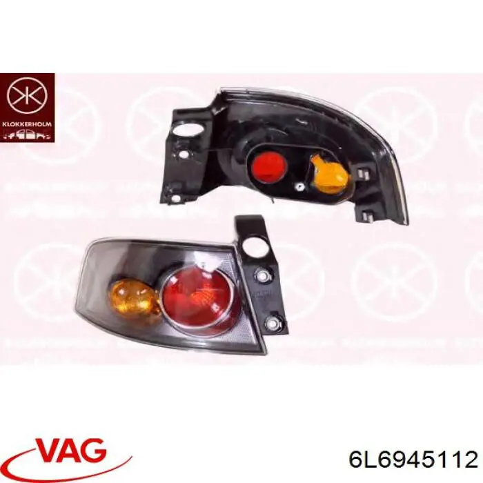 Купити 6L6945112 VAG Стоп задній