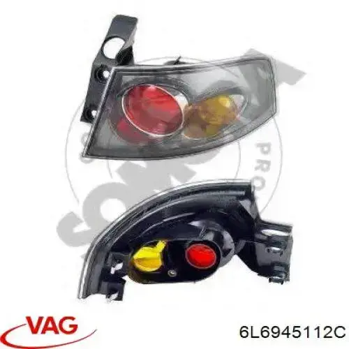 Ліхтар задній правий, зовнішній VAG 45405 ціна, від 37.00 USD