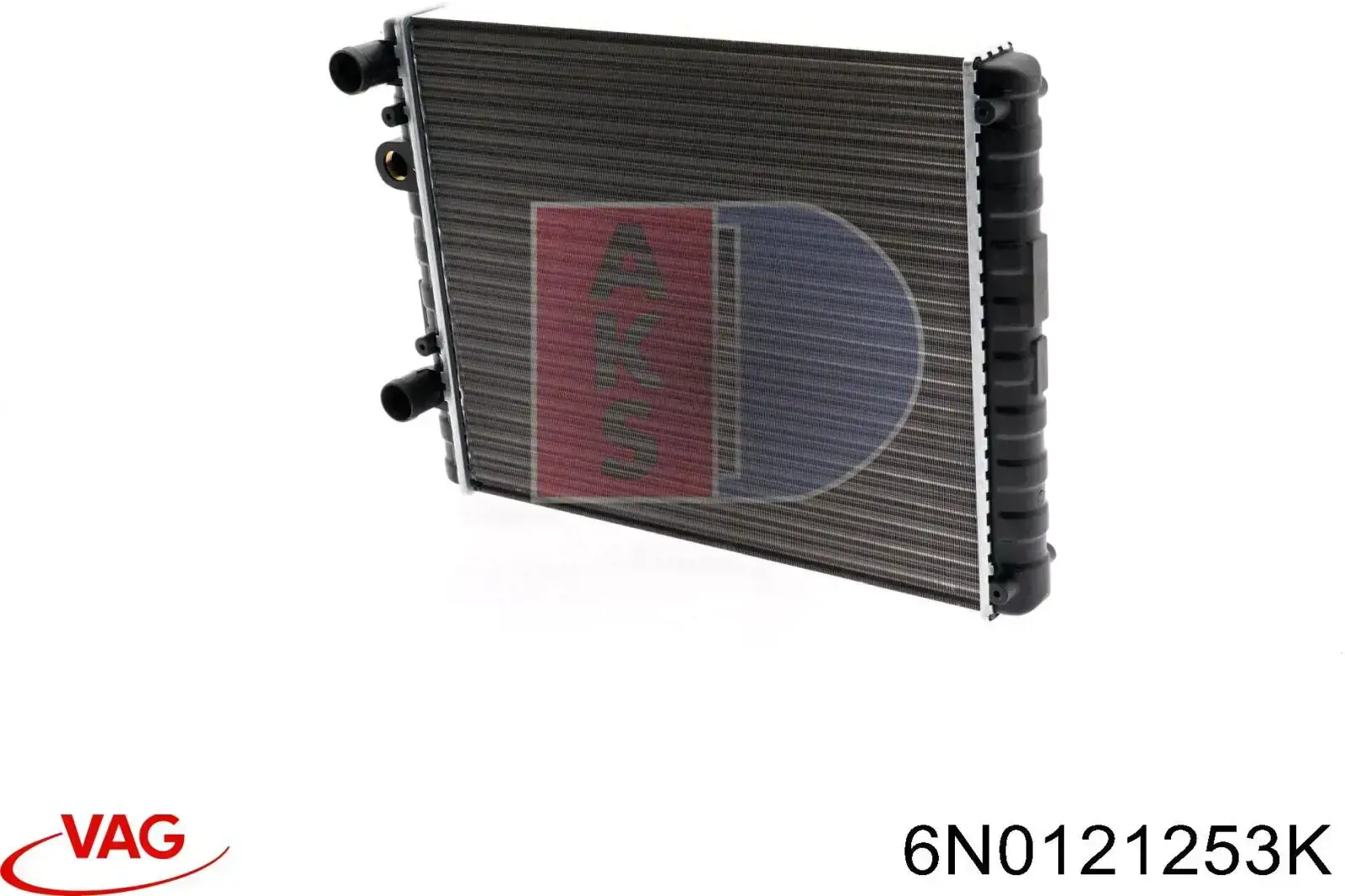Радіатор основний VAG 6N0121253K ціна, від 42.39 USD