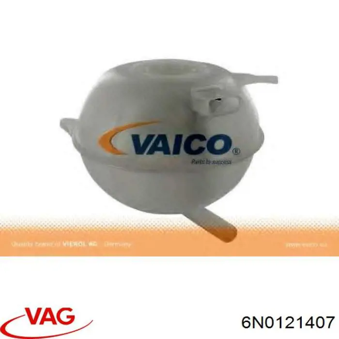 Бачок системи охолодження двигуна розширювальний VAG 6N0121407 ціна, від 9.64 USD