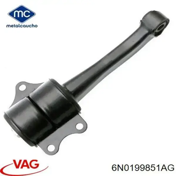 Подушка (опора) двигуна, задня VAG 6N0199851AG ціна, від 24.86 USD