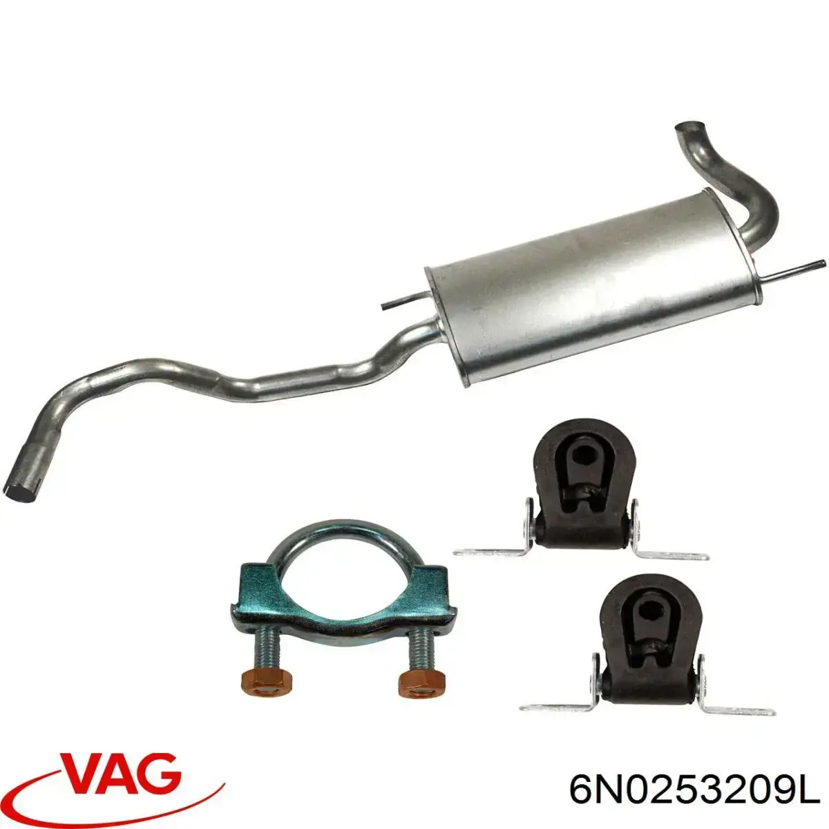 Купити 6N0253209L VAG Вихлоп