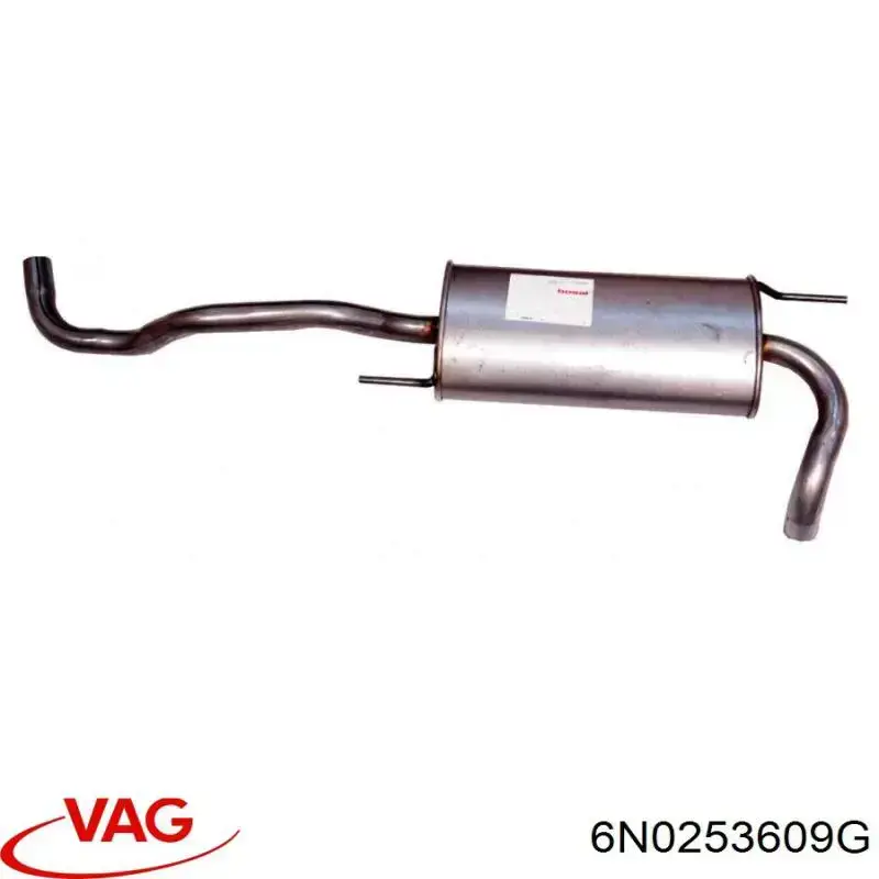 Купити 6N0253609G VAG Вихлоп