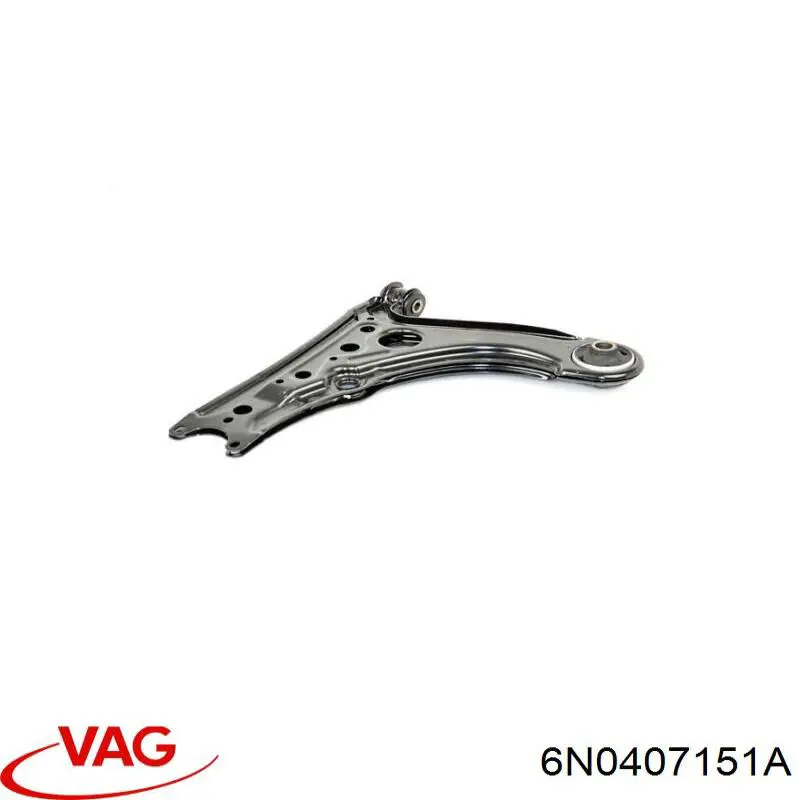 Купити 6N0407151A VAG Важіль передньої підвіски нижній, лівий/правий