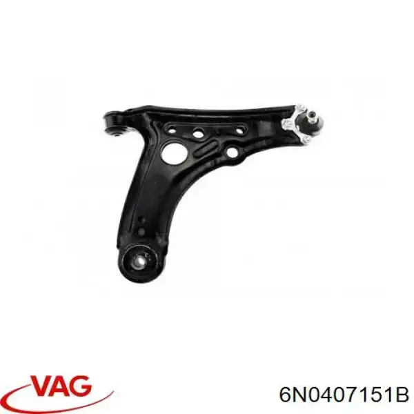 Купити 6N0407151B VAG Важіль передньої підвіски нижній, лівий/правий