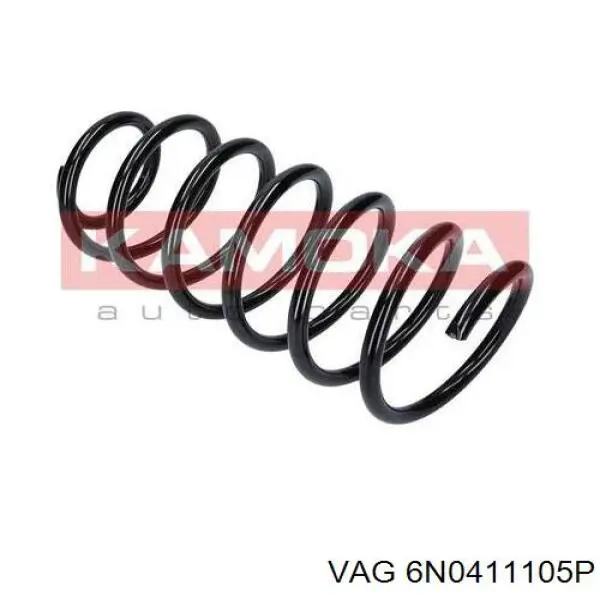 Пружина передня VAG 6N0411105P ціна, від 123.98 USD