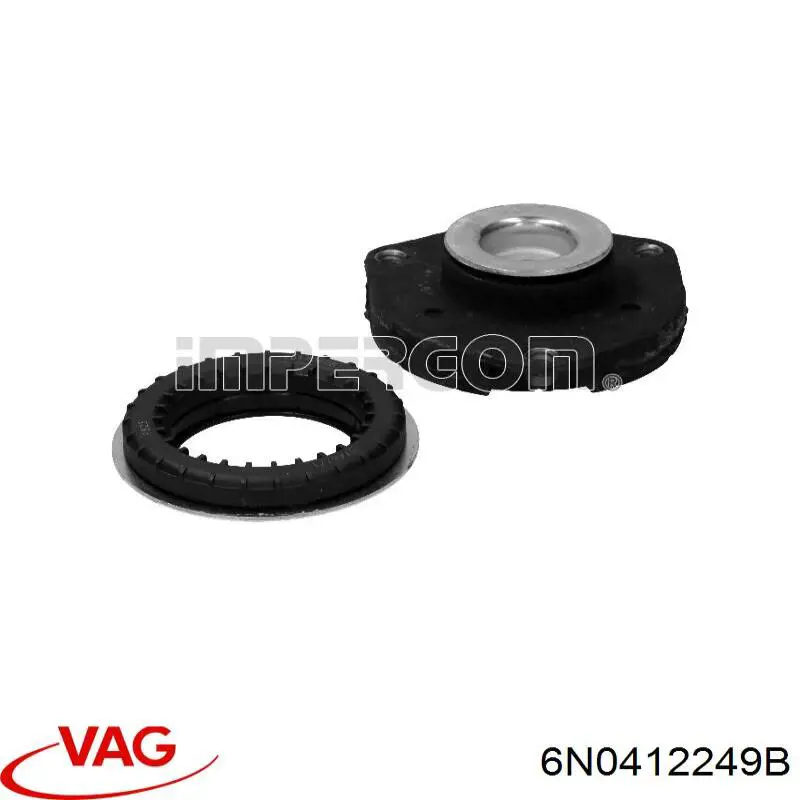 Купити 6N0412249B VAG Підшипник опорний амортизатора, переднього