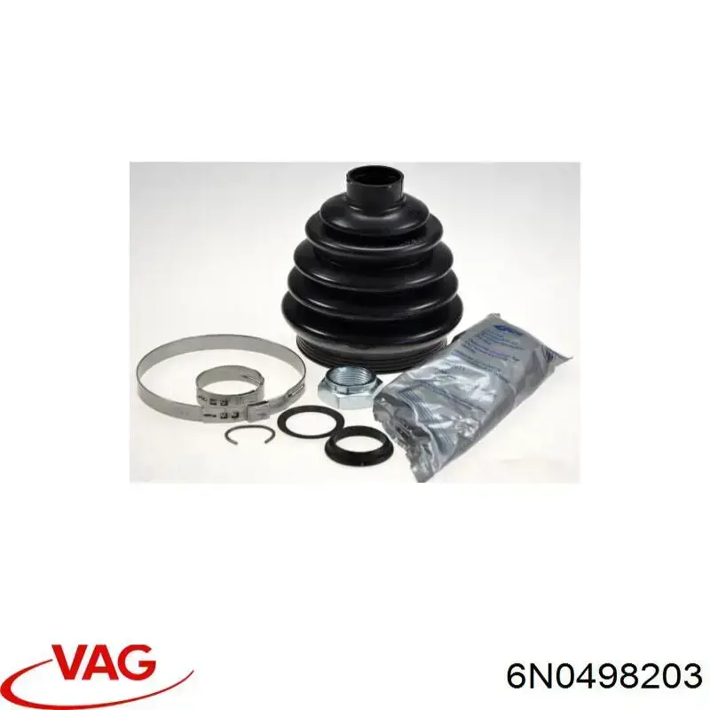 Пильник ШРУСа зовнішній 6N0498203 VAG