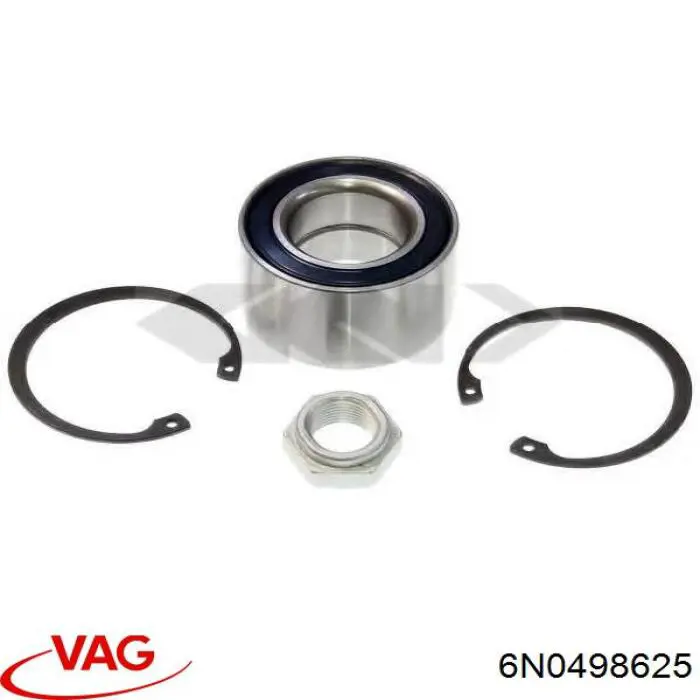 Купити 6N0498625 VAG Підшипник ступиці передньої