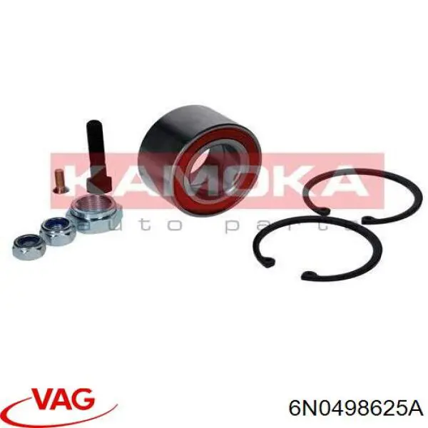 Купити 6N0498625A VAG Підшипник ступиці передньої