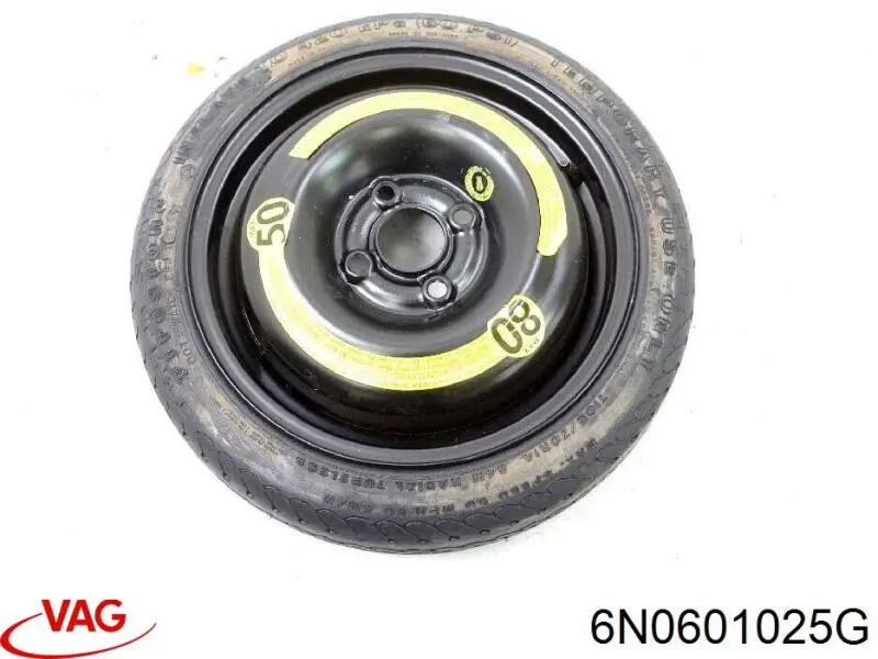 6N0601025G VAG Диски колісні литі (легкосплавні, титанові)