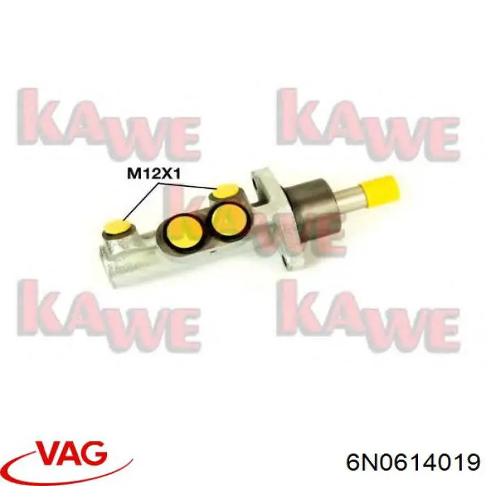 6N0614019 VAG Циліндр гальмівний, головний