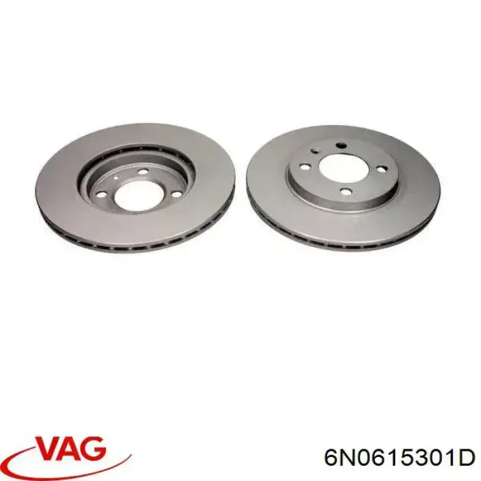 Купити 6N0615301D VAG Ротор гальмівний
