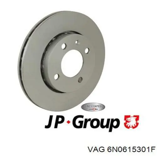 Купити 6N0615301F VAG Ротор гальмівний