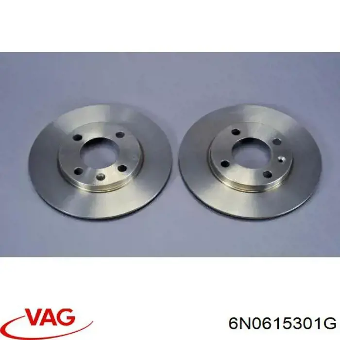 Диск гальмівний передній VAG 6N0615301G