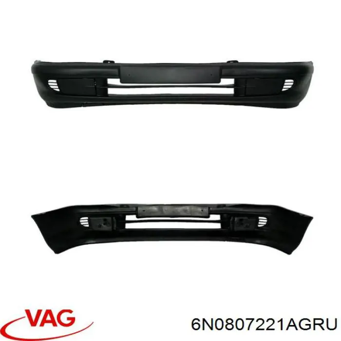 Бампер на авто VAG 6N0807221AGRU ціна, від 50.94 USD