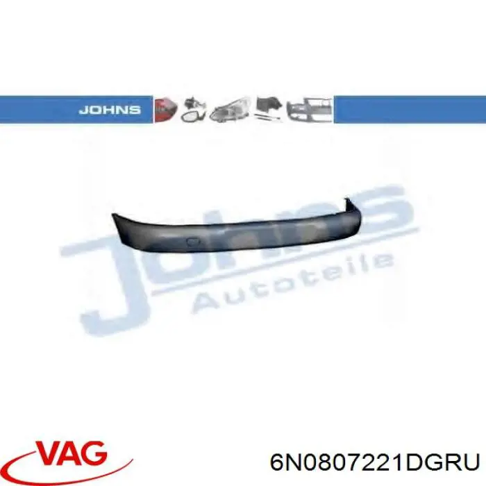 Бампер на авто VAG 6N0807221DGRU ціна, від 42.33 USD