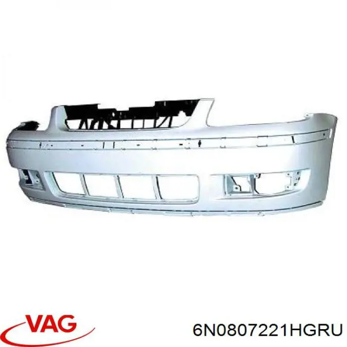 Купити 6N0807221HGRU VAG Буфер (бампер) передній