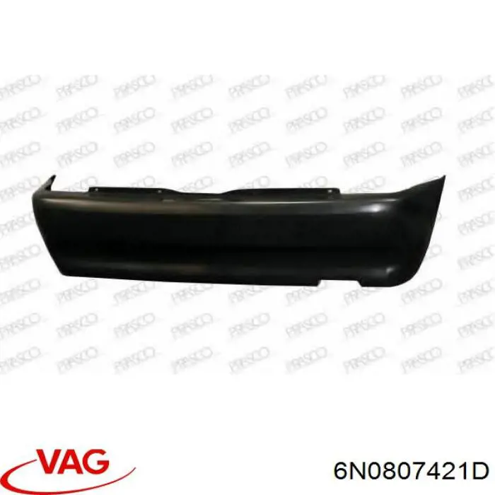 Кожух бампера заднього VAG 6N0807421DGRU ціна, від 28.12 USD