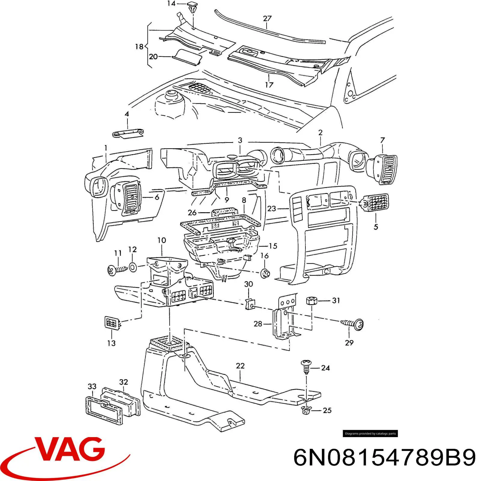  VAG 6N0815478B41 ціна, від 0.39 USD