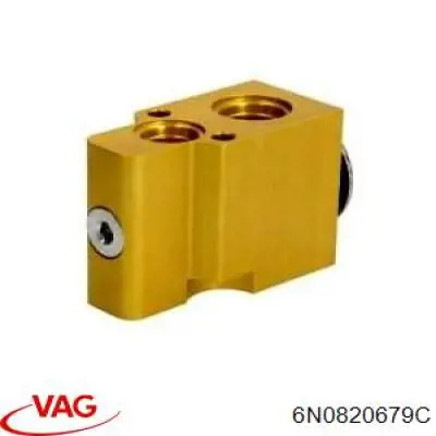 Клапан TRV, кондиціонера 6N0820679C VAG