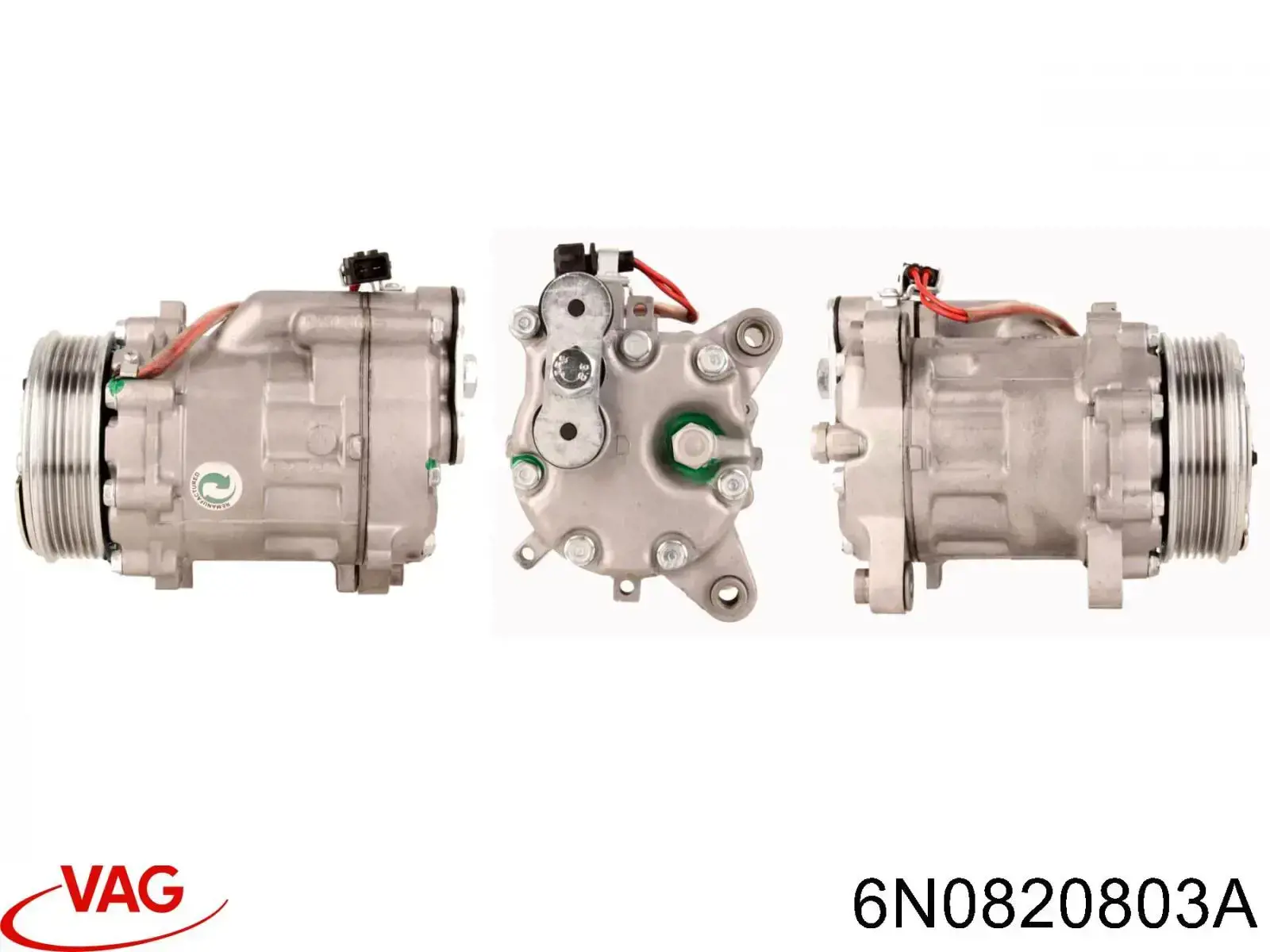 Компресор кондиціонера 811031007 VAG