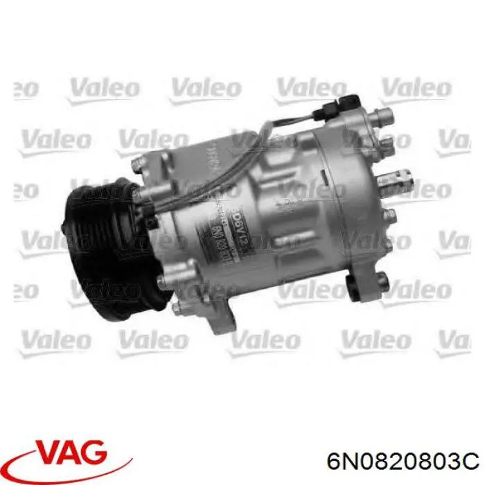 Купити 6N0820803C VAG Компресор кліматичної установки