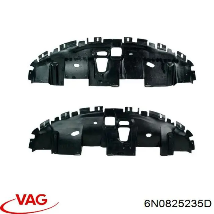 Захист двигуна передній 6N0825235D VAG