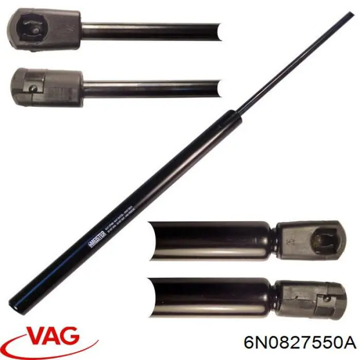 Амортизатор двері задньої VAG 6N0827550A ціна, від 9.98 USD