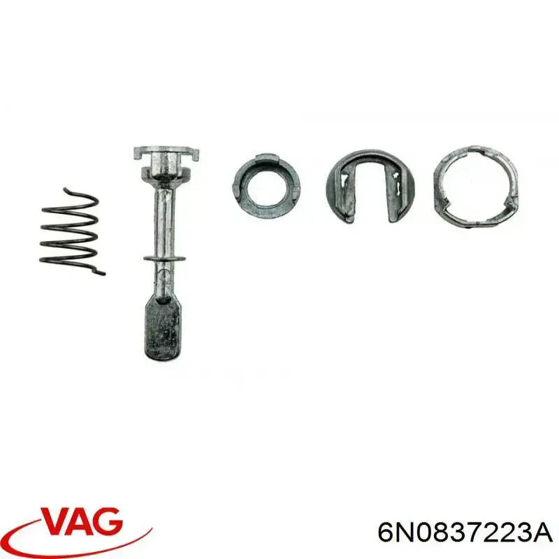 Ексцентрик лічинки замка дверей VAG 6N0837223A ціна, від 1.72 USD