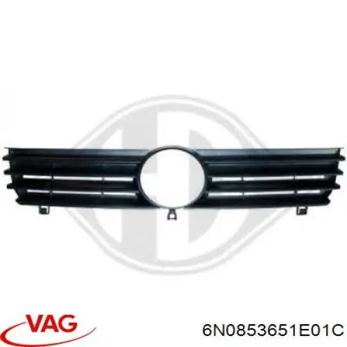 Облицювання радіатора VAG 6N0853651E01C ціна, від 16.92 USD
