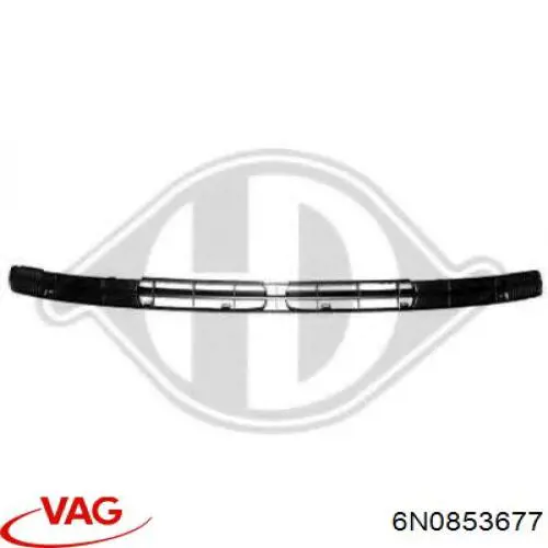 6N0853677 VAG Решітка радіатора
