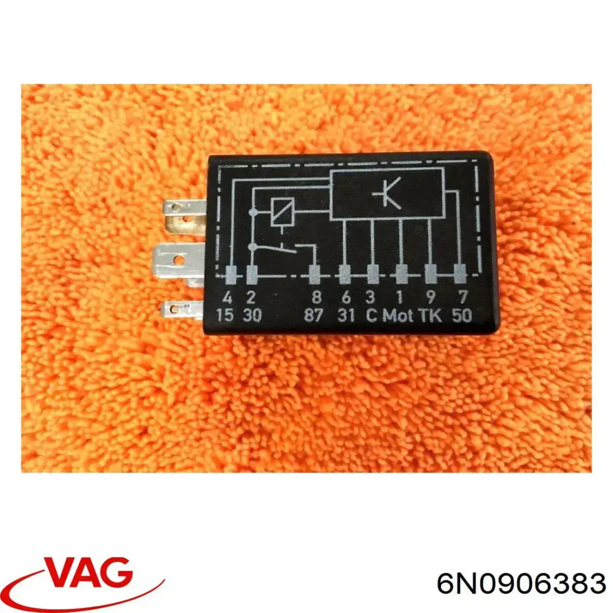 Купити 6N0906383B VAG Реле електробензонасосу
