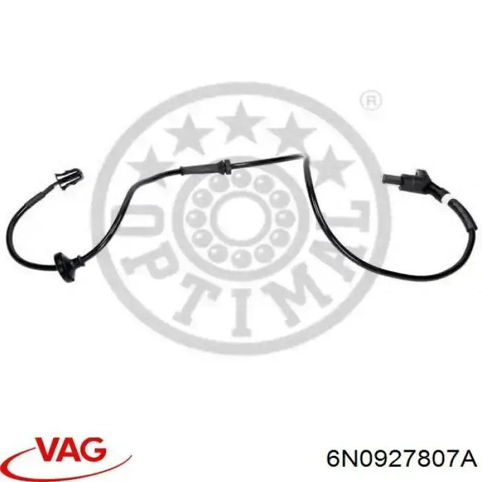 Датчик АБС (ABS) задній 6N0927807A VAG