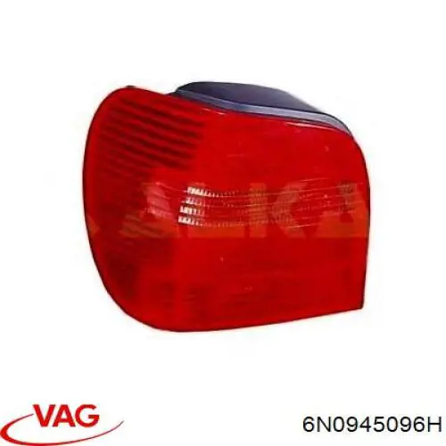 Задня права фара 952588E Polcar